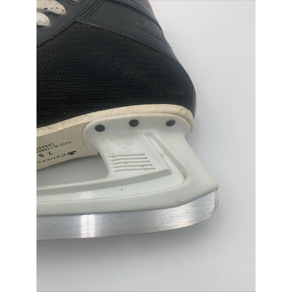 Bauer Black Panther Skates, Size 7 D Made in Canada - Picture 10 of 16